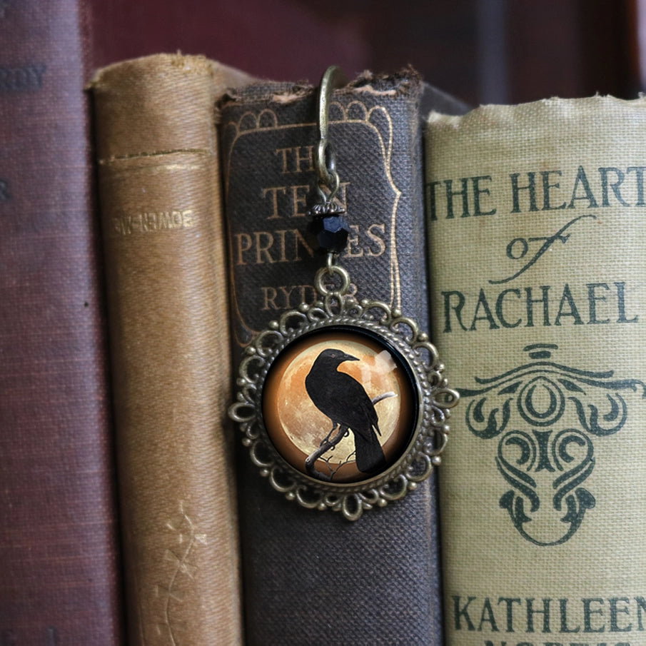 Bronze and Glass Cabochon Bookmark
