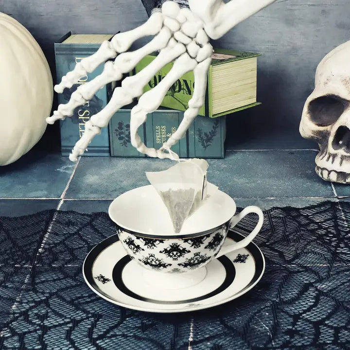 "You've Been Poisoned" Teacup and Saucer Set