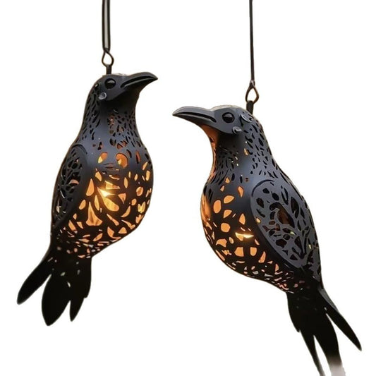 Raven Hanging Lantern