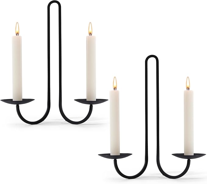 Sleek Wall Candle Holders