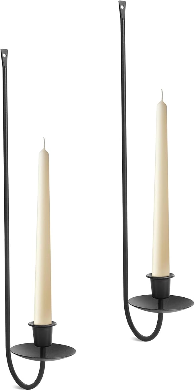 Sleek Wall Candle Holders