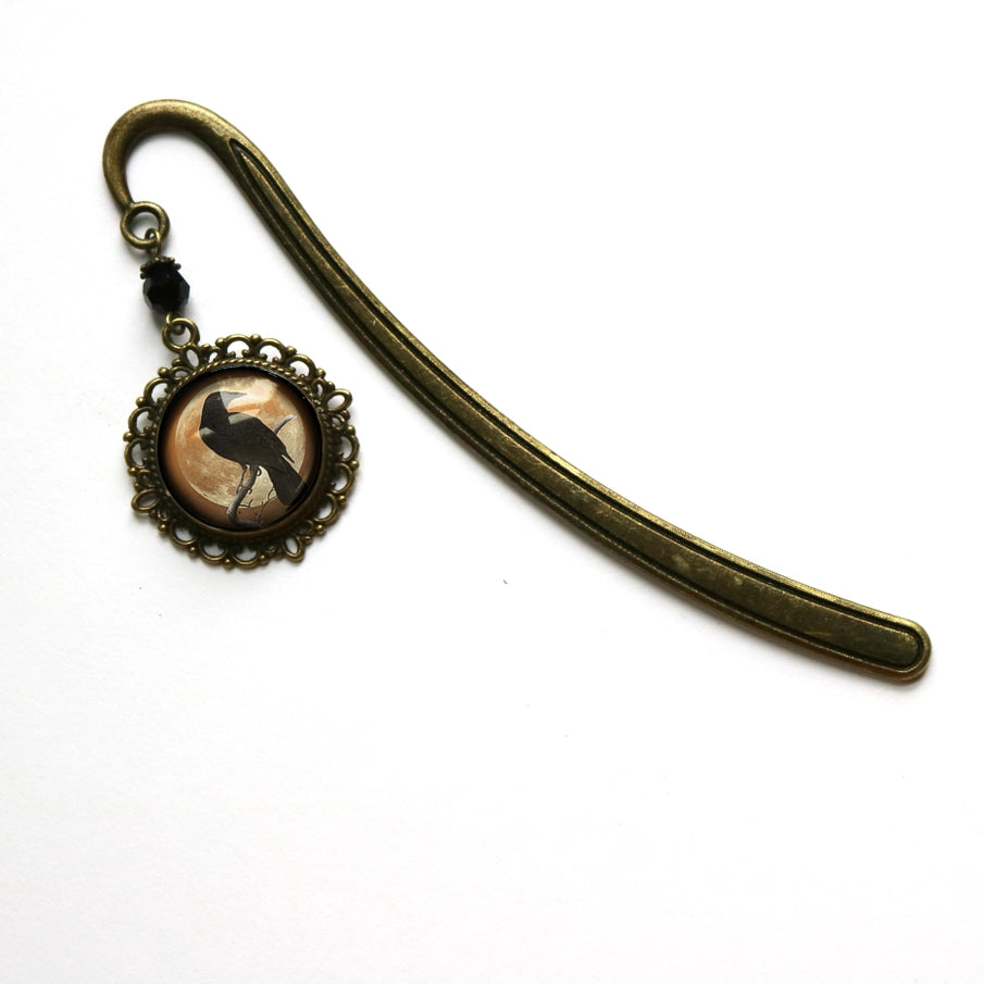 Bronze and Glass Cabochon Bookmark
