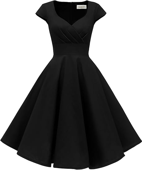 Vintage Style Swing Cocktail Party Dress