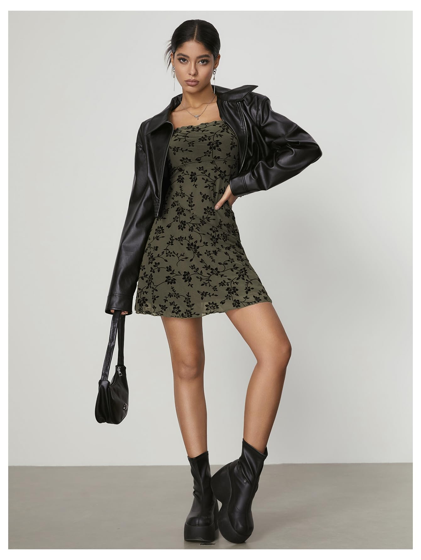 Verdusa Floral Mini Dress