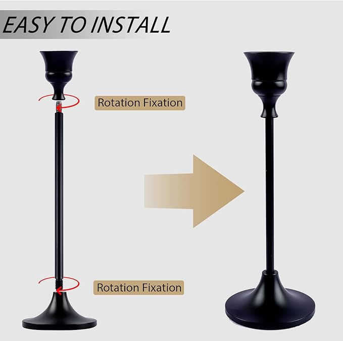 Candle Stick Holders (Set of Three)