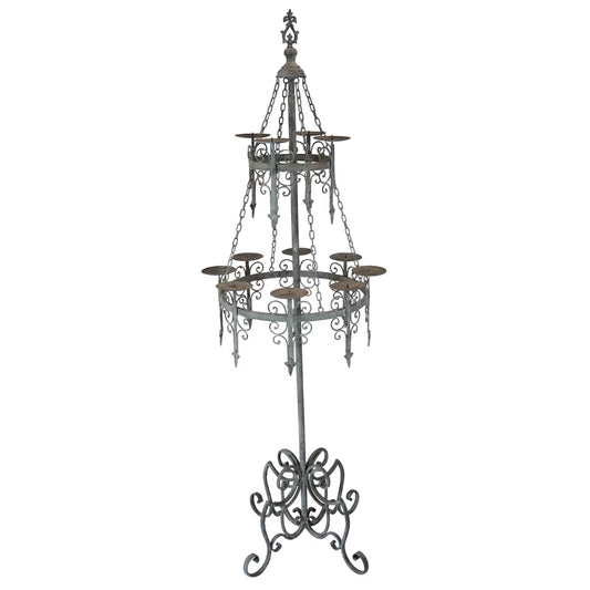 Malbork Castle Gothic Floor Candelabra (63.5'' H )