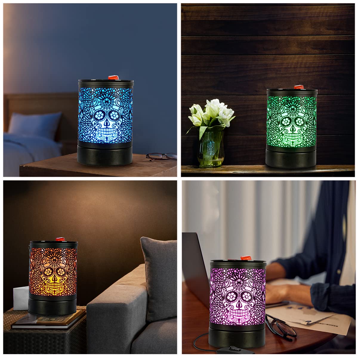 Black Electric Fragrance Wax Melts Warmer