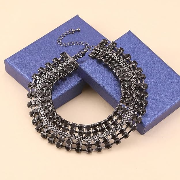 Rhinestone Choker Necklaces