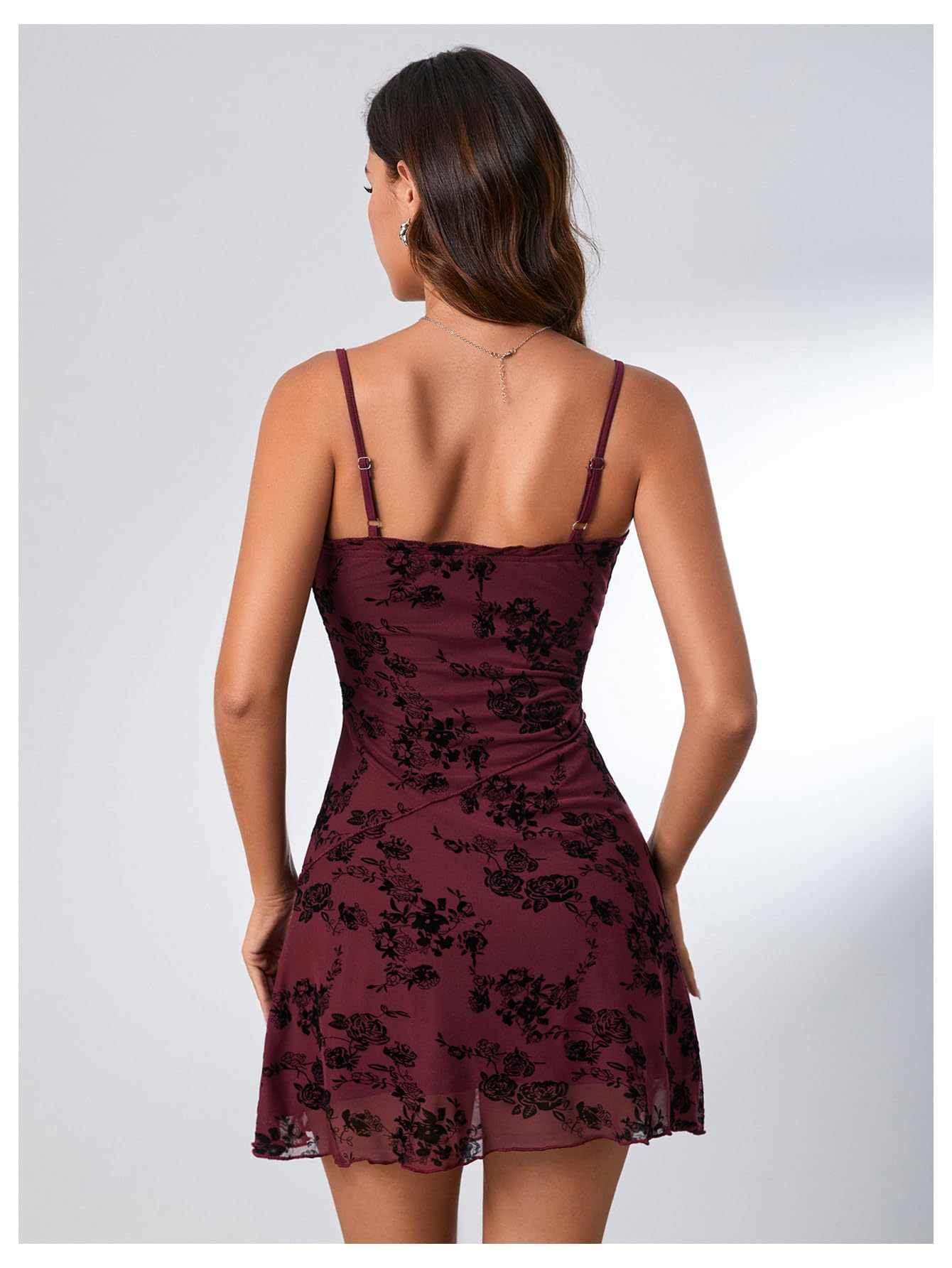 Verdusa Floral Mini Dress