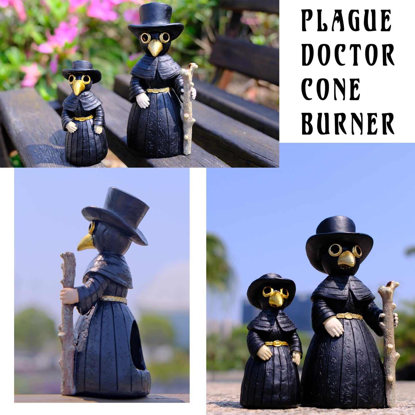 Plague Doctor Incense Holder