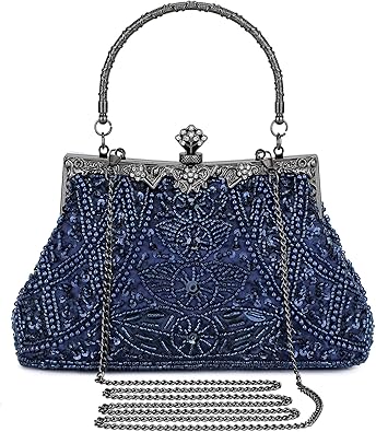 Vintage Beaded Evening Clutch