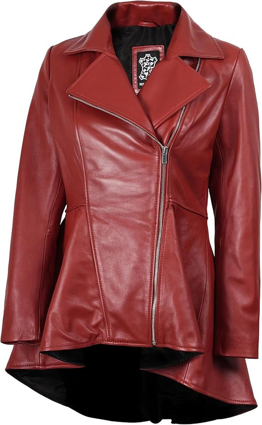 Marston Lambskin Leather Jacket