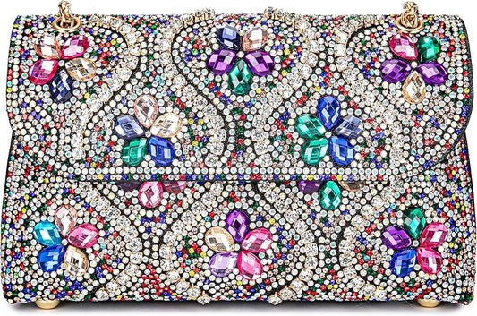 Crystals Rhinestone Clutch Purse