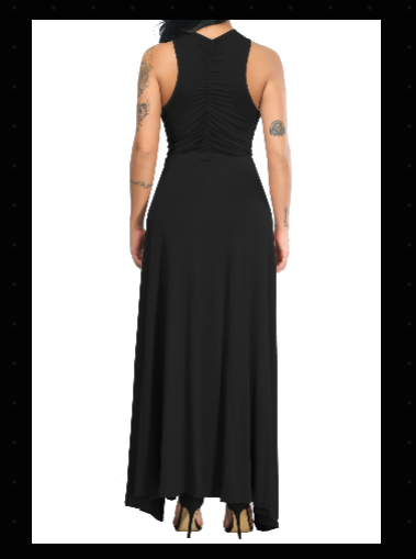 Velius Hollow Out Halter Wrap