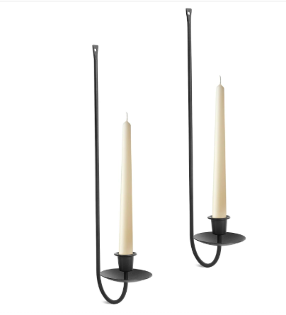 Sleek Wall Candle Holders