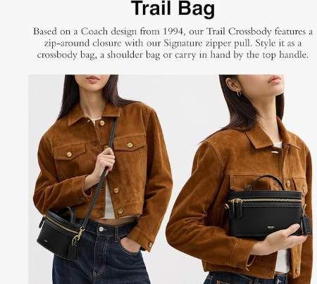 Coach Trail Bag