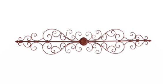 Bronze Metal Wall Accent