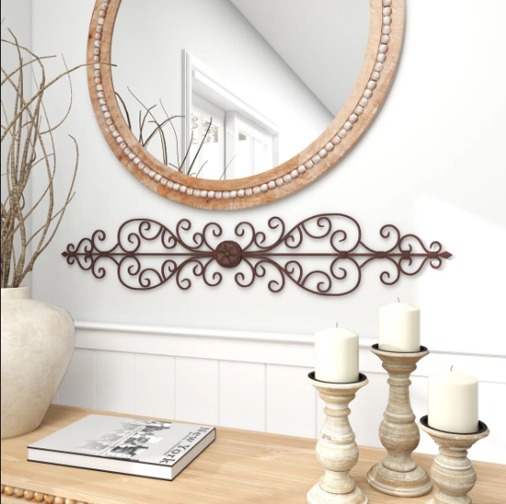 Bronze Metal Wall Accent