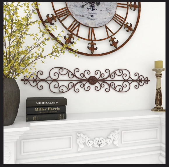 Bronze Metal Wall Accent