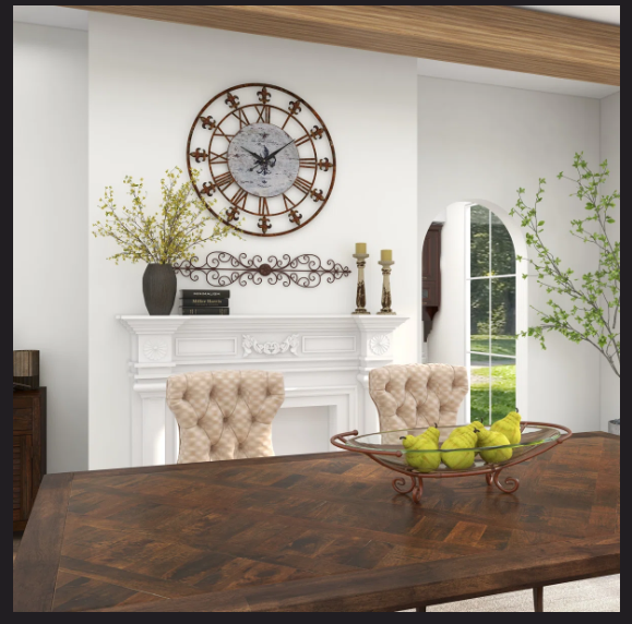 Bronze Metal Wall Accent