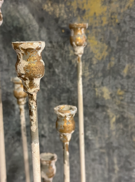 13-Candle Iron Candelabra