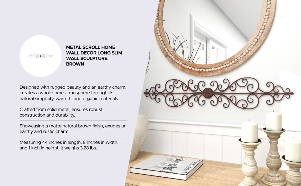 Bronze Metal Wall Accent