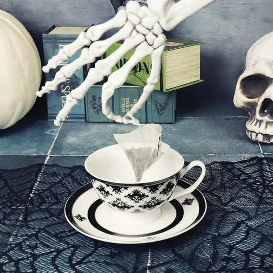 "You've Been Poisoned" Teacup and Saucer Set