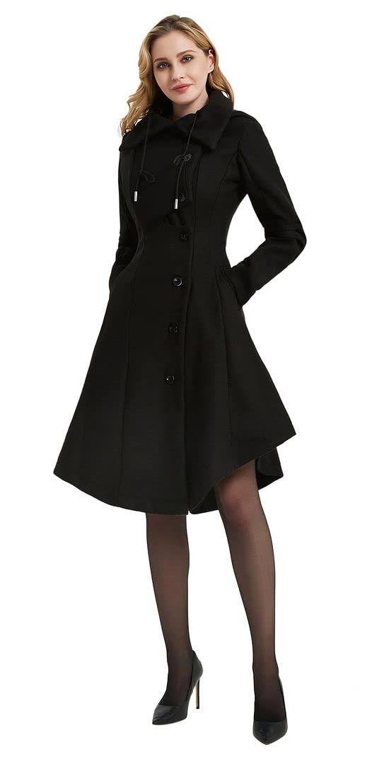 Wool Long Trench Coat