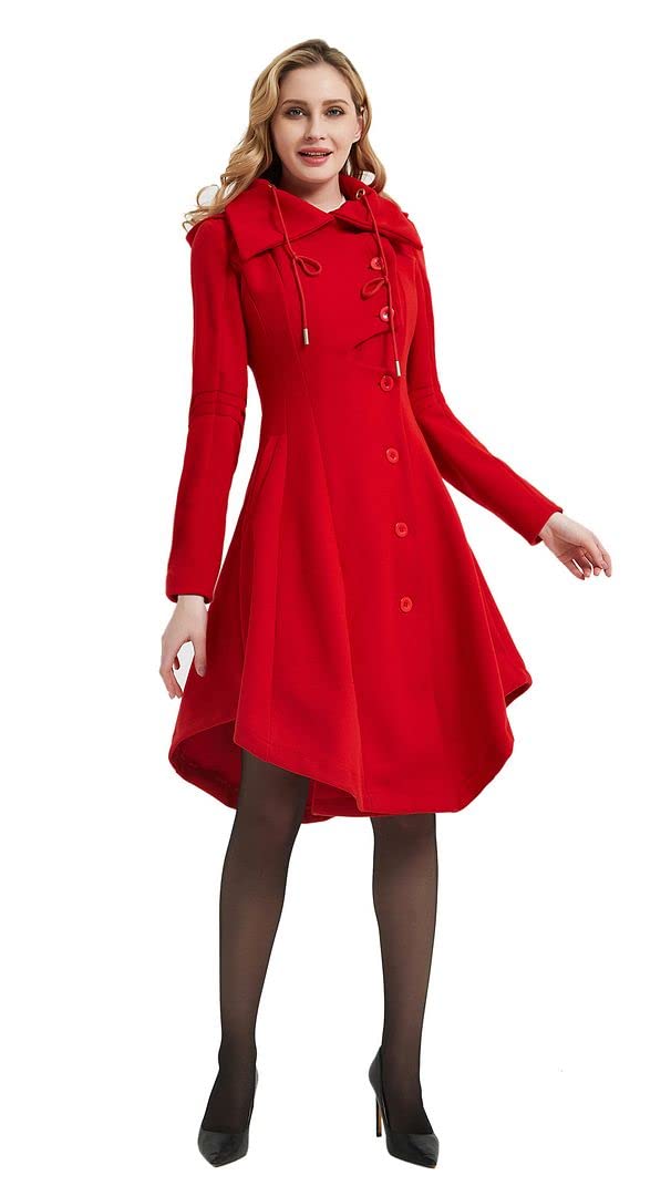 Wool Long Trench Coat