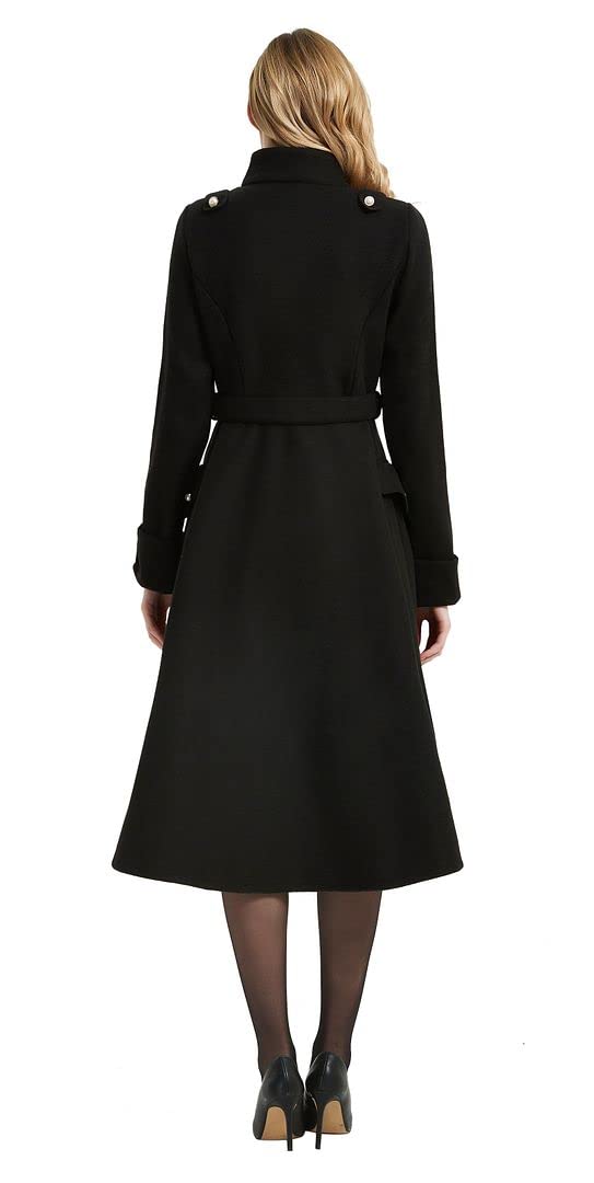 Wool Long Trench Coat