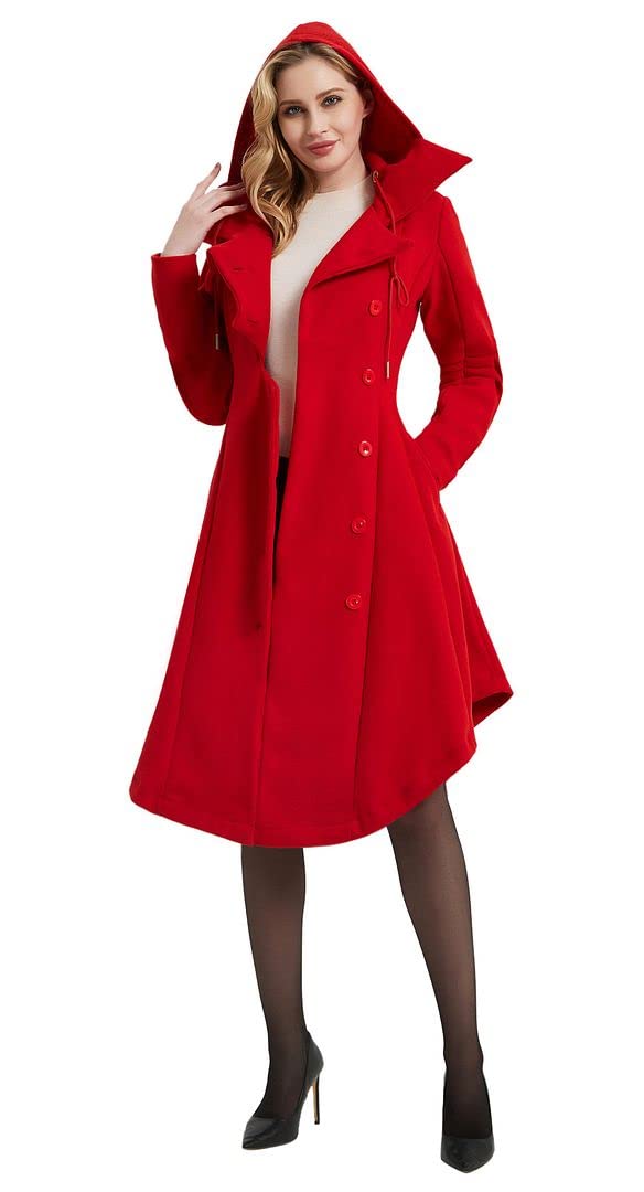 Wool Long Trench Coat