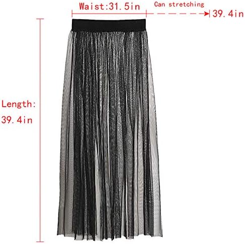Sheer Long Skirt in 2 Styles