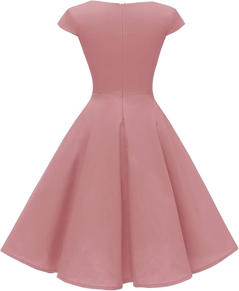 Vintage Style Swing Cocktail Party Dress