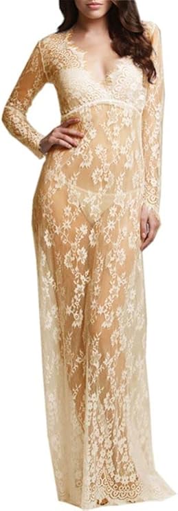 Soft Lace Over Gown