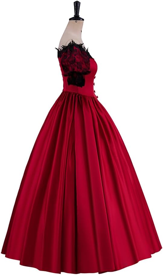 Gothic Victorian Rococo Lace Dress