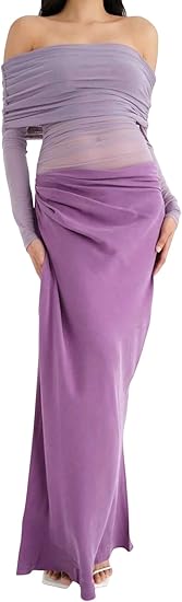 Virginia Sheer Evening Dress