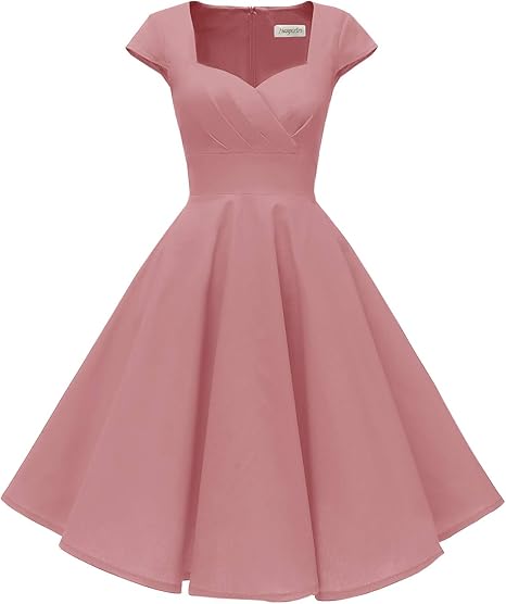 Vintage Style Swing Cocktail Party Dress