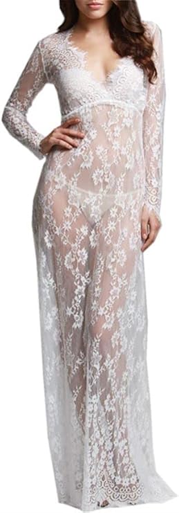 Soft Lace Over Gown