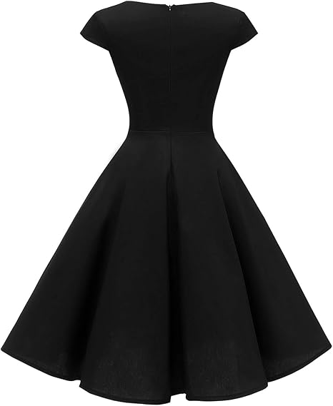 Vintage Style Swing Cocktail Party Dress