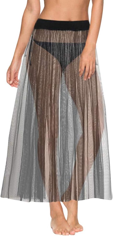 Sheer Long Skirt in 2 Styles