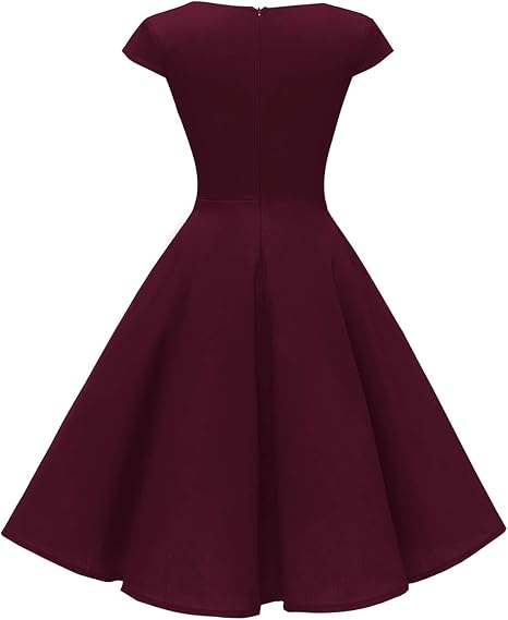 Vintage Style Swing Cocktail Party Dress
