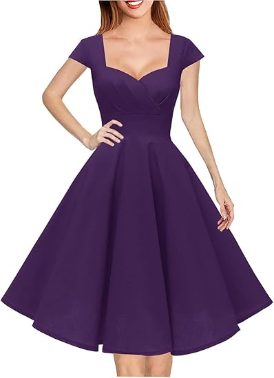 Vintage Style Swing Cocktail Party Dress