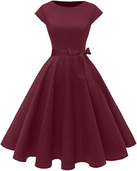 Vintage Style Swing Cocktail Party Dress