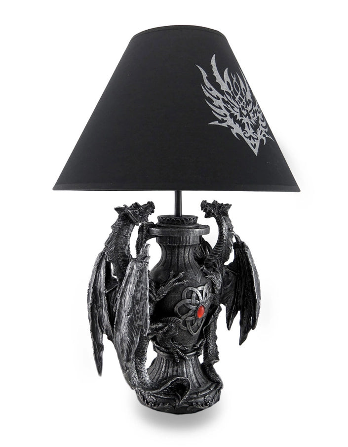 Guardians of Light Medieval Dragons Table Lamp