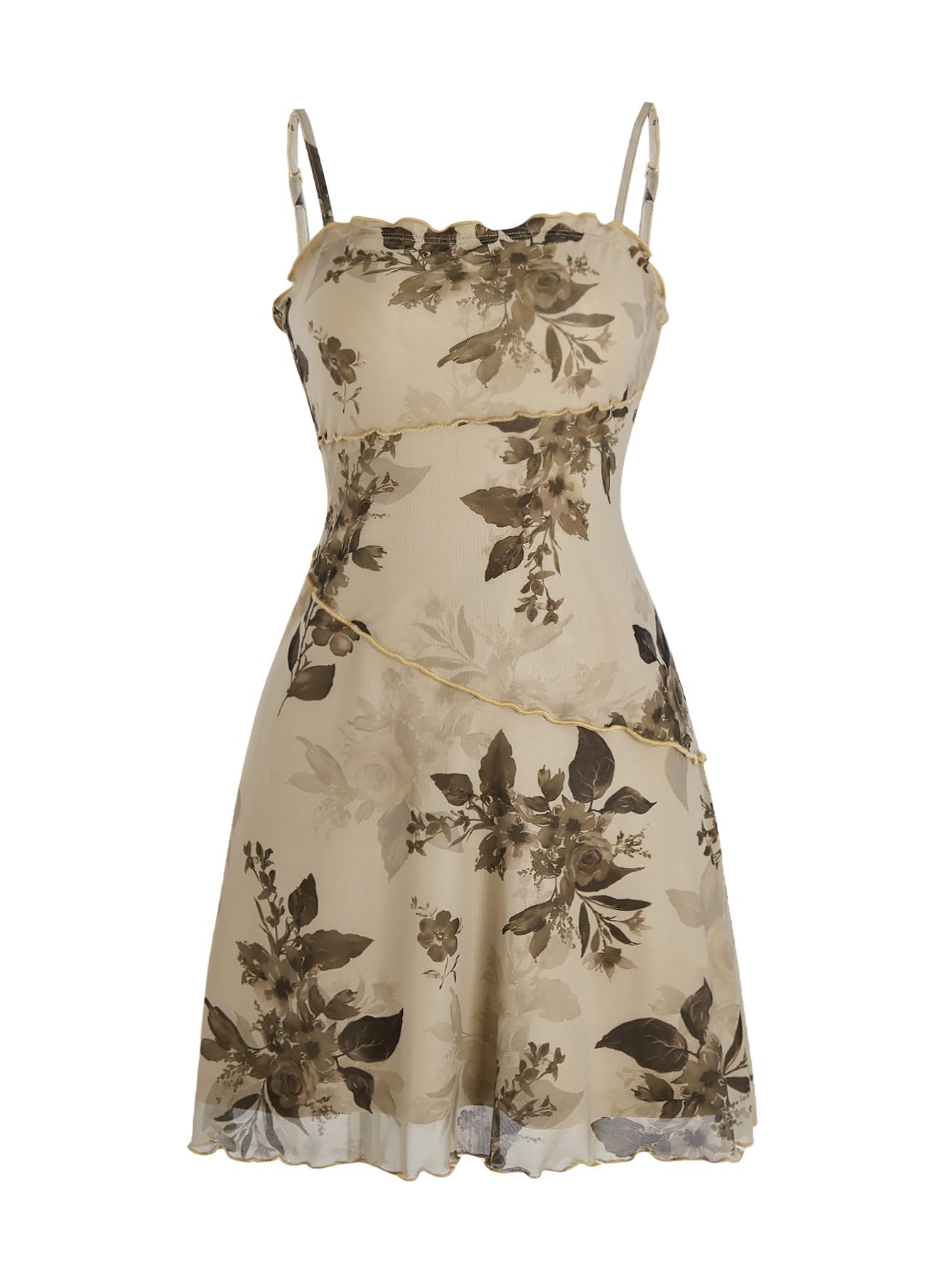 Verdusa Floral Mini Dress