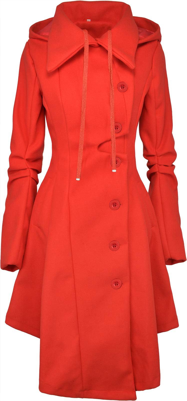 Wool Long Trench Coat