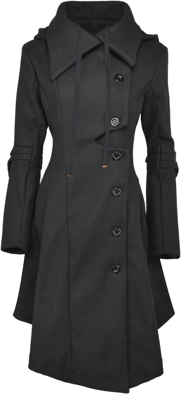 Wool Long Trench Coat