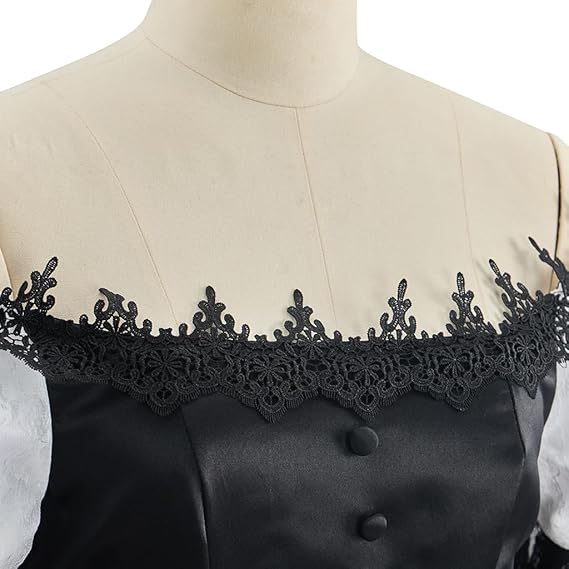 Gothic Victorian Rococo Lace Dress