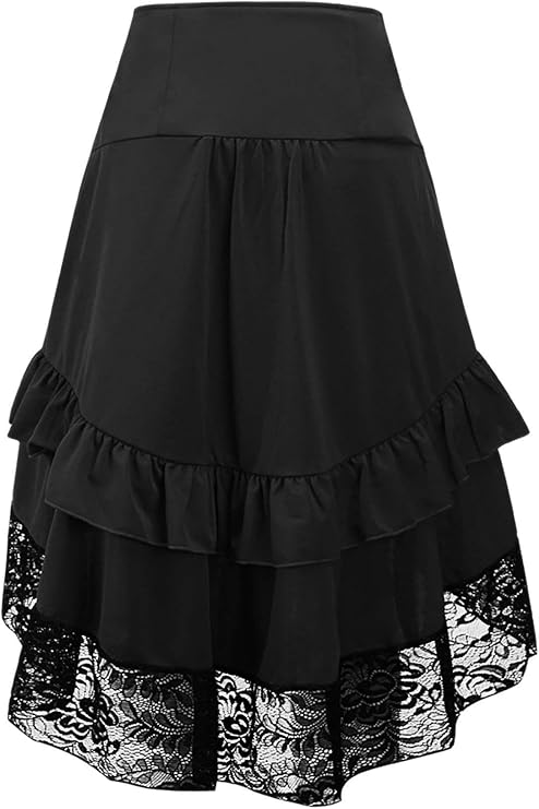 Steampunk Asymmetrical Skirt