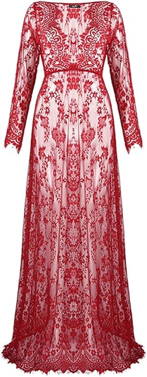 Soft Lace Over Gown